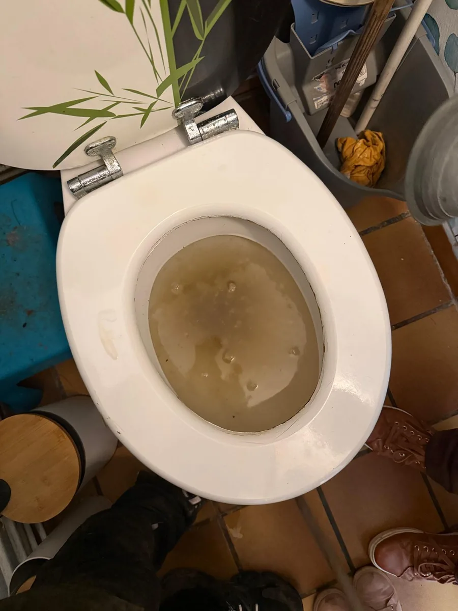 WC bouché en urgence